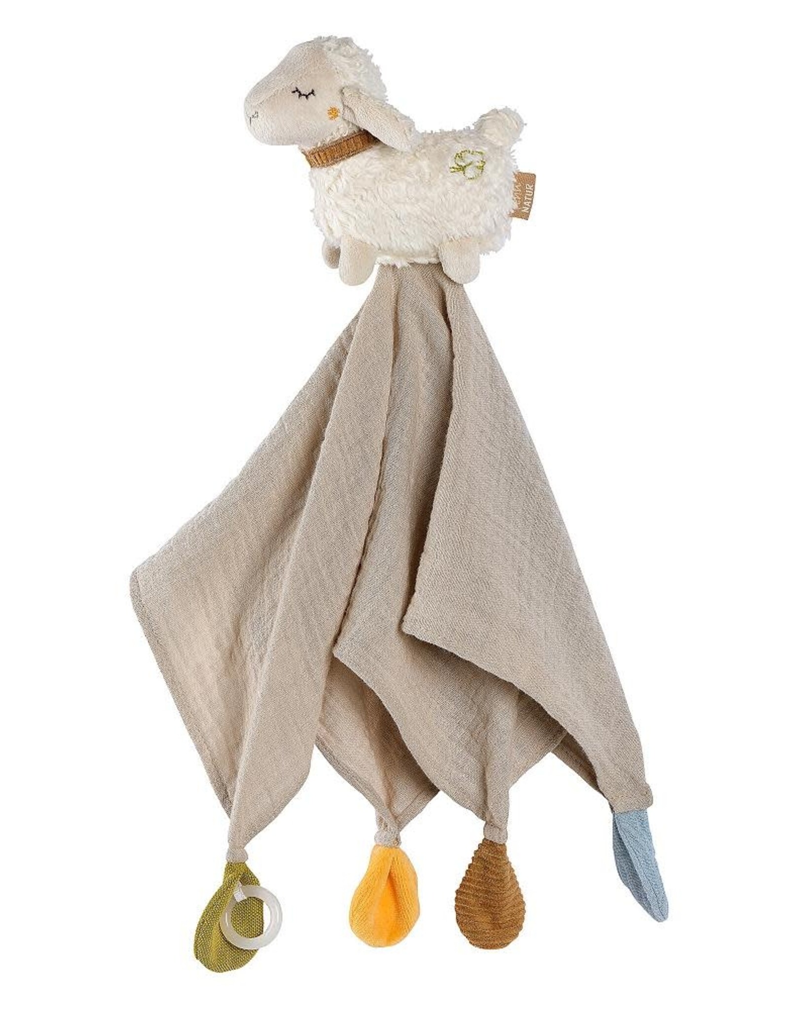 Fehn Knuffeldoek Schaapje NATUR