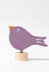 Grimm's Steekfiguur Vogel zittend
