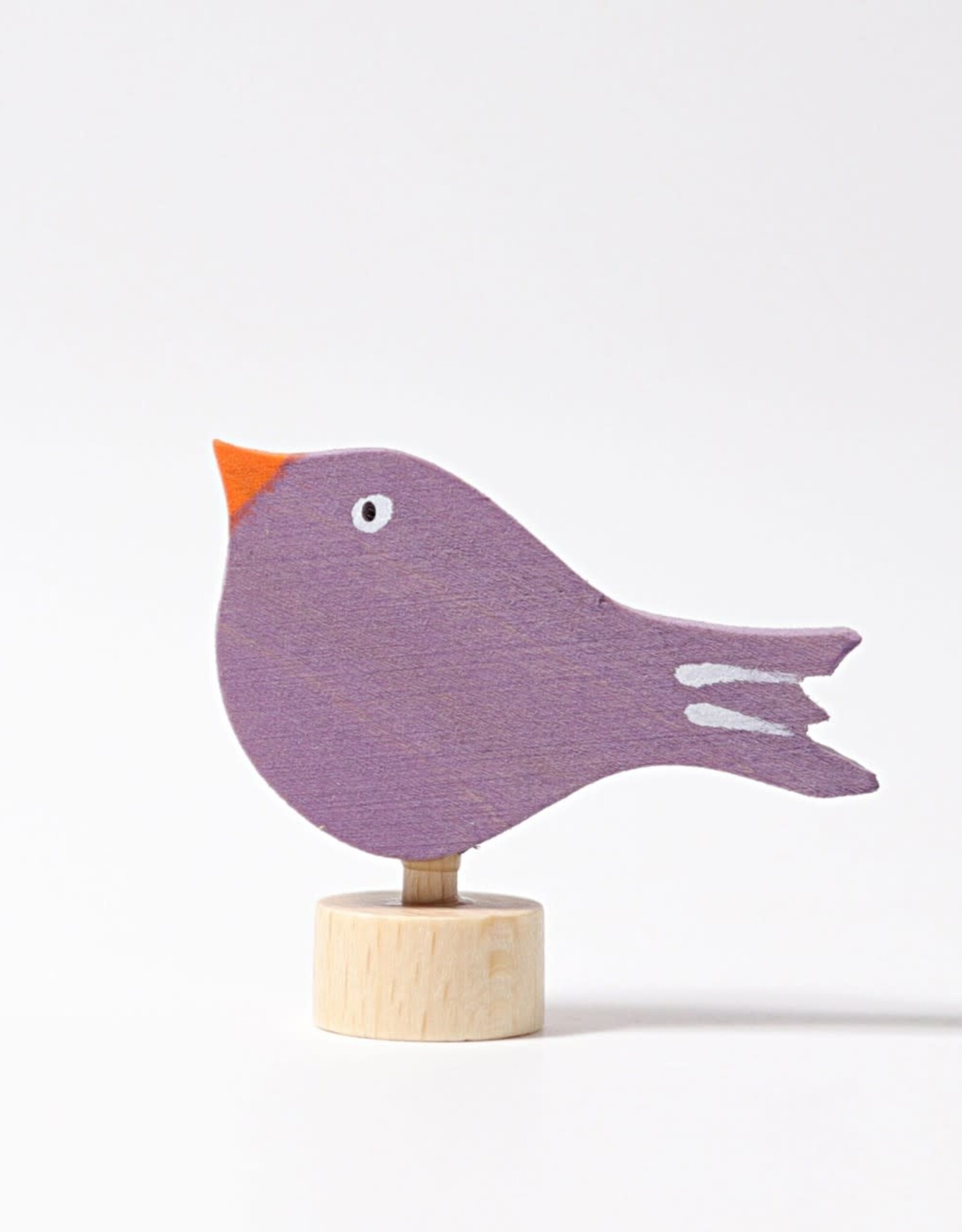 Grimm's Steekfiguur Vogel zittend