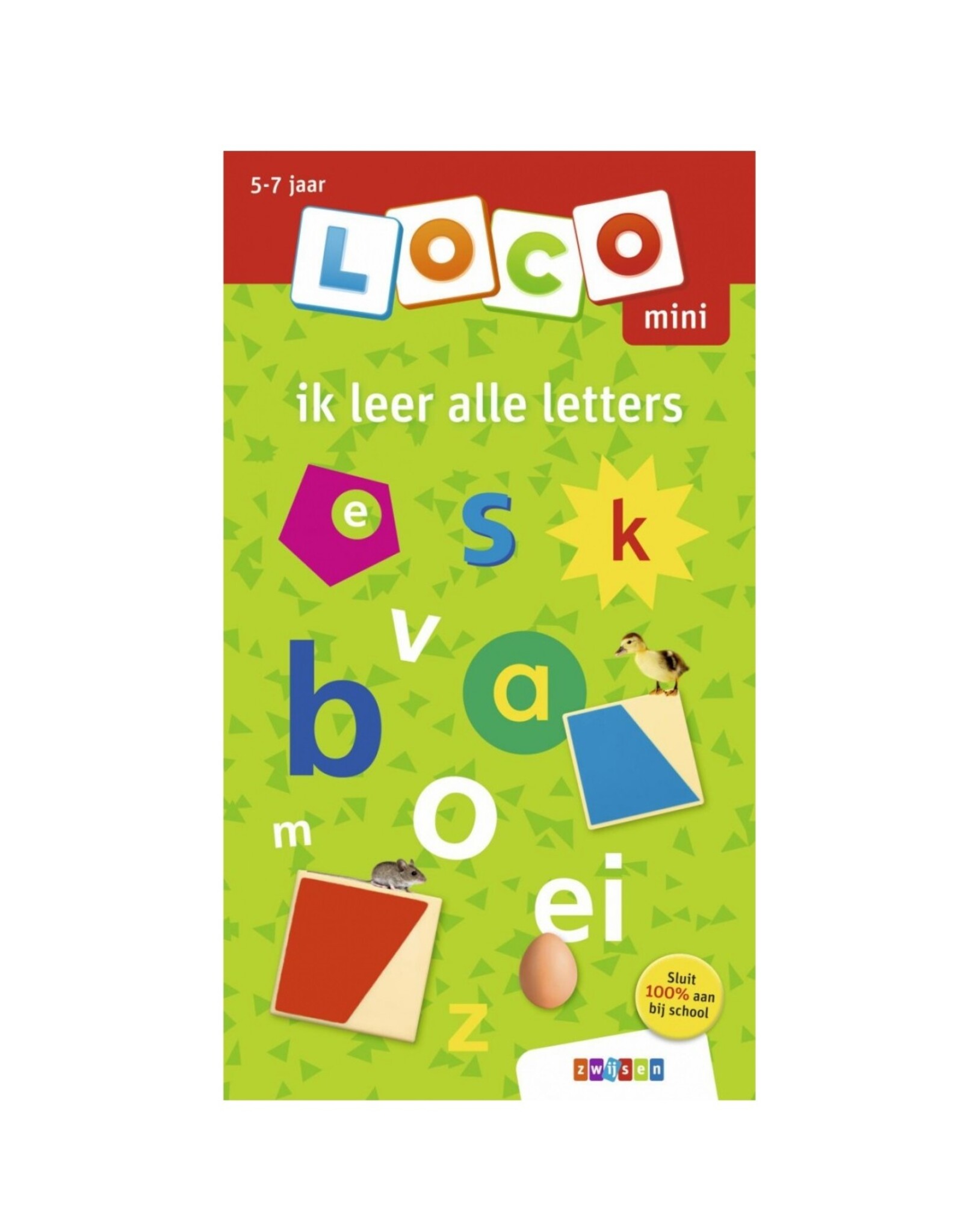 Zwijsen Boekje Mini Loco Ik leer alle letters