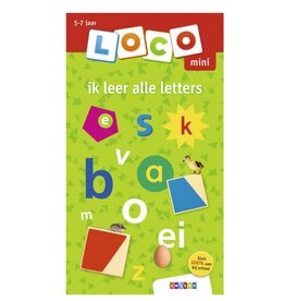 Zwijsen Boekje Mini Loco Ik leer alle letters