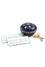 Djeco Steel tongue drum Animambo blauw