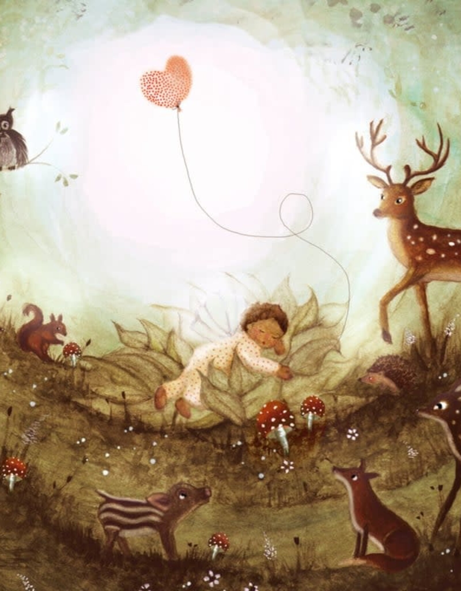 Bijdehansje Seizoensplaat Baby Dream