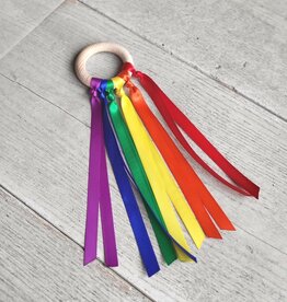 Little Botanic Label Baby handvlieger - Regenboog