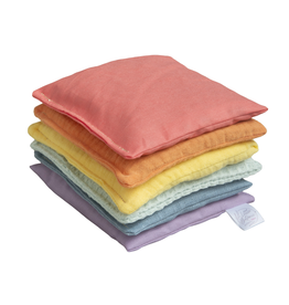 Little Botanic Label Sensorische pittenzakjes set - Pastel