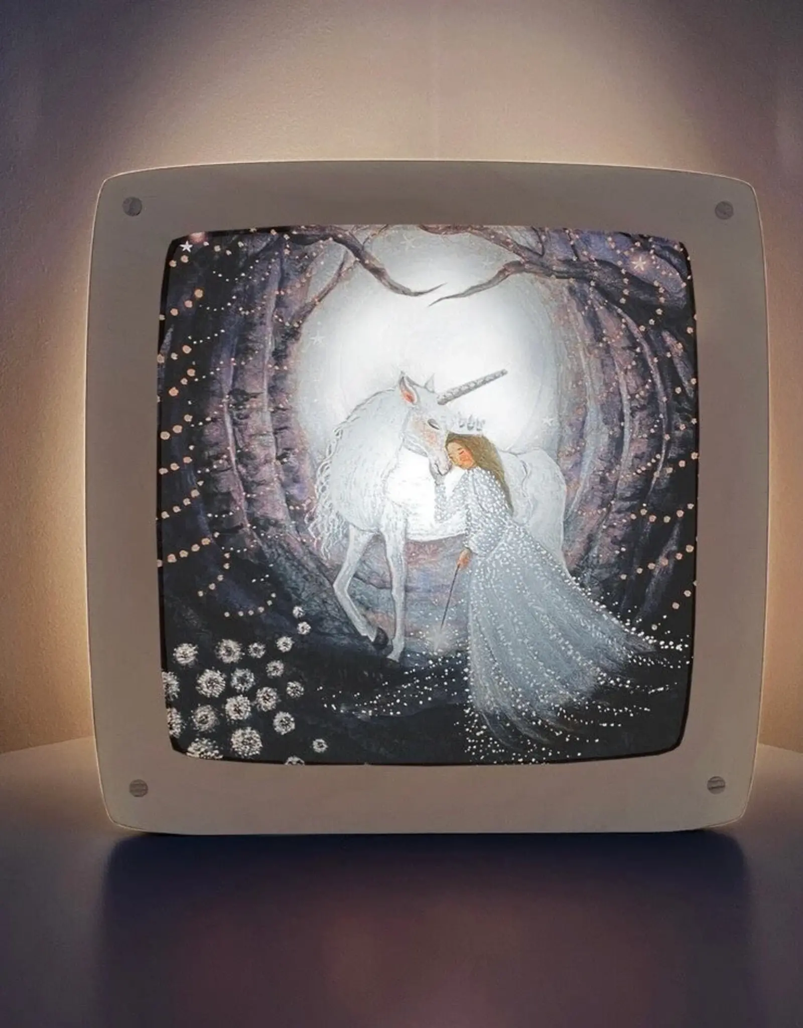 Bijdehansje Seizoensplaat Stardust Unicorn