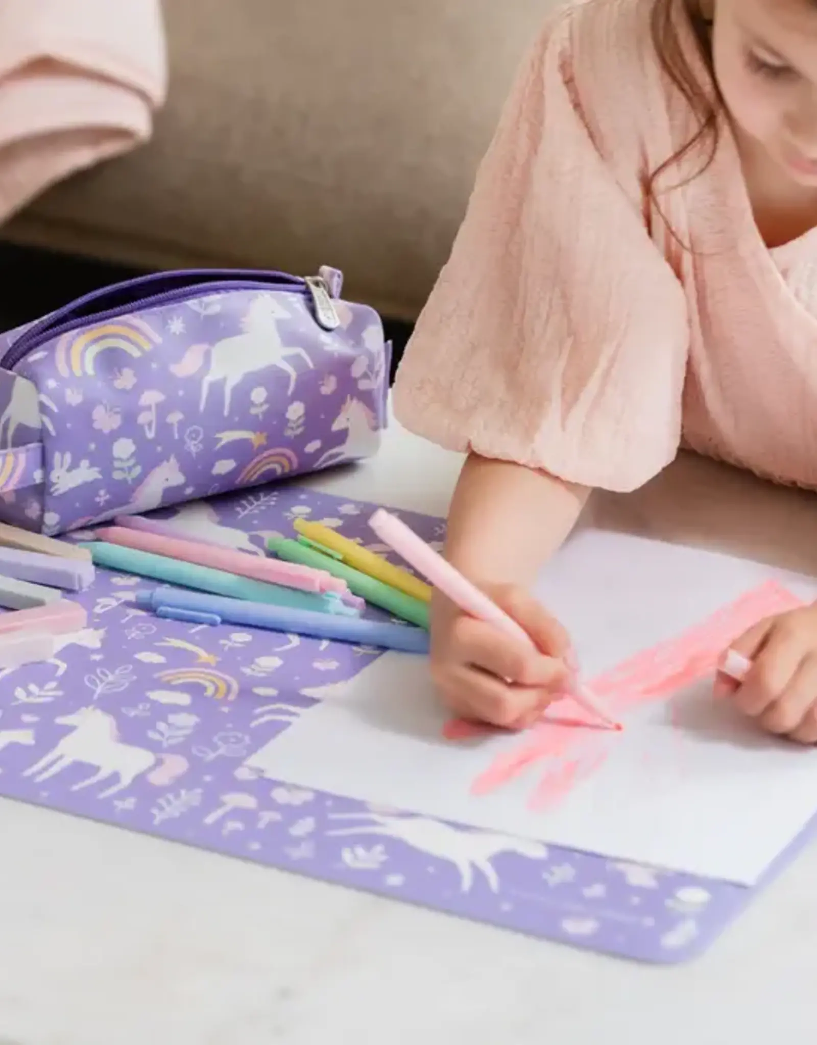 A Little Lovely Company Placemat Unicorn dreams