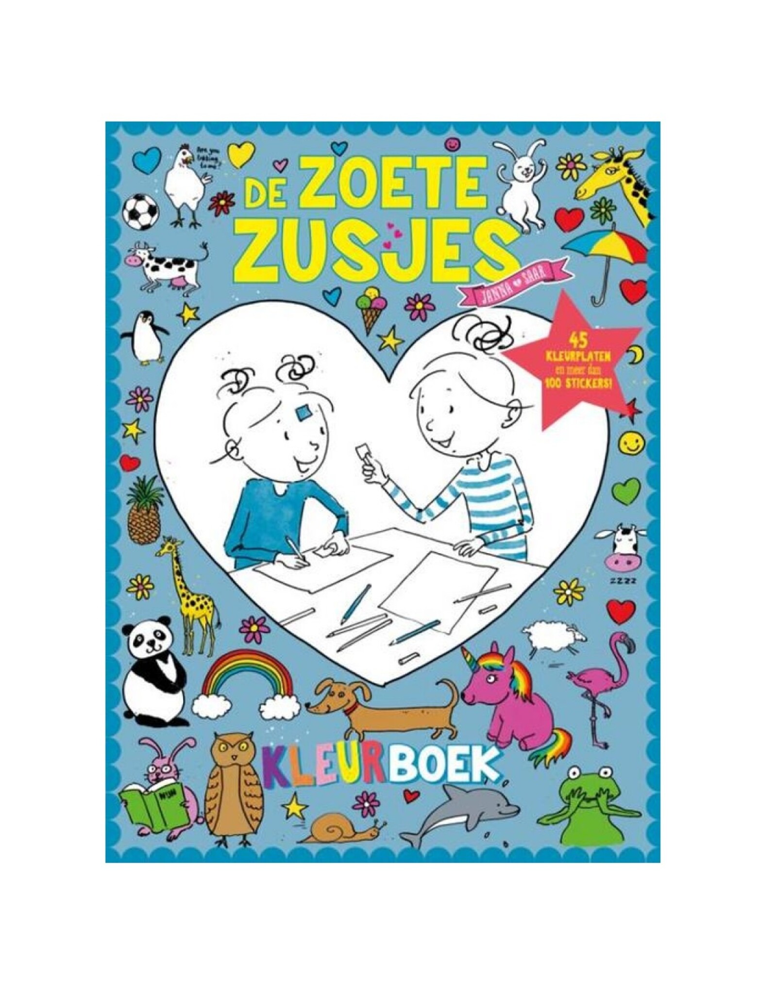 Kosmos De Zoete Zusjes kleurboek