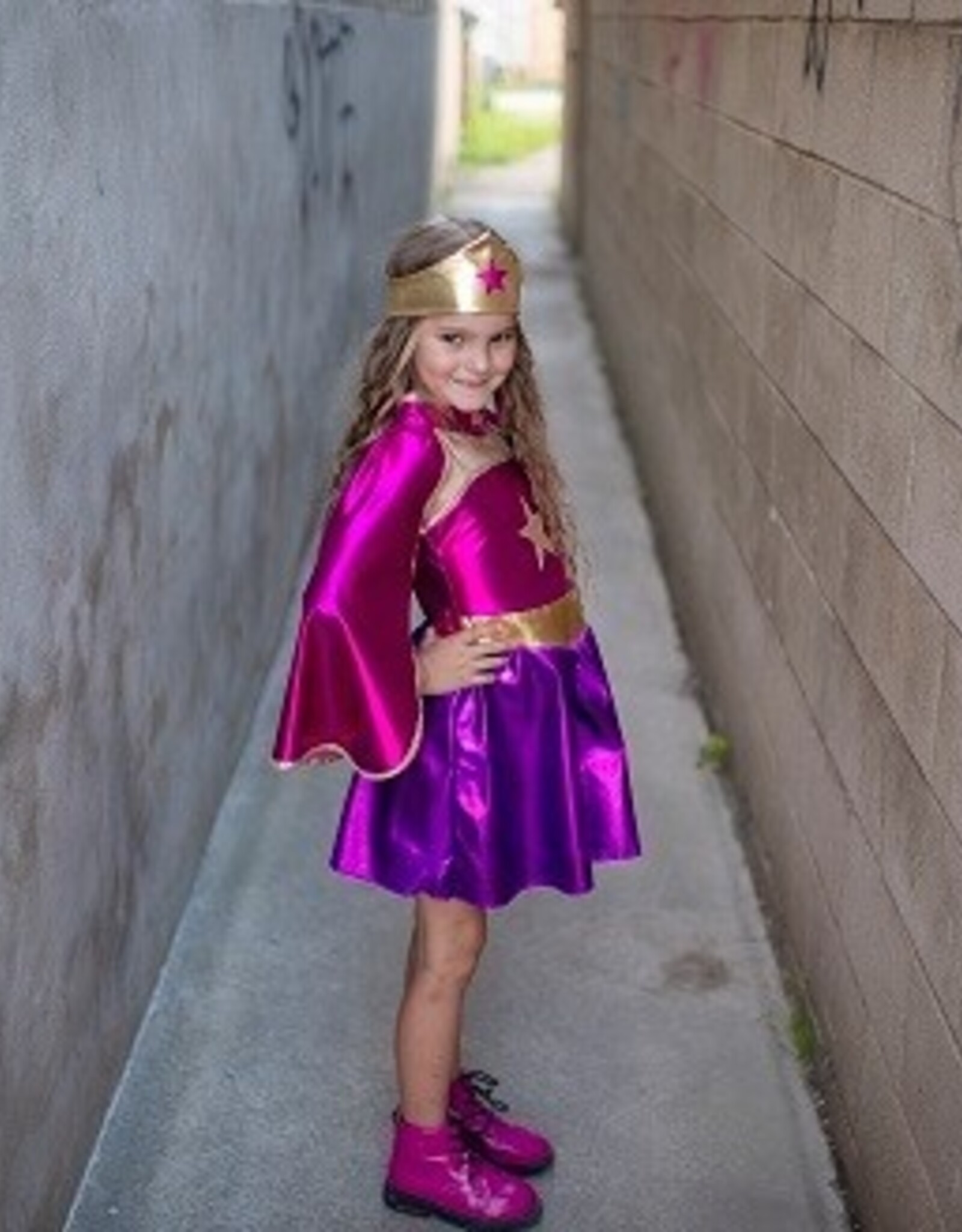 Great Pretenders Jurk Superhero Star