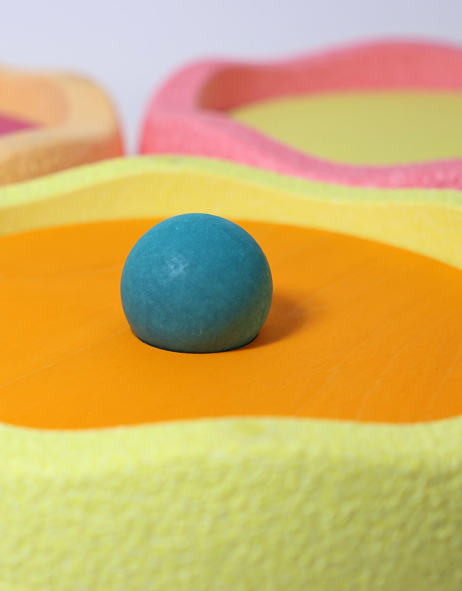 Grimm's GRIMM’S x Stapelstein® Rolling Discs Warm Pastel