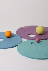 Grimm's GRIMM’S x Stapelstein® Rolling Discs Cool Pastel
