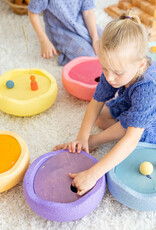 Grimm's GRIMM’S x Stapelstein® Rolling Discs Cool Pastel