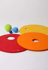 Grimm's GRIMM’S x Stapelstein® Rolling Discs Warm Classic