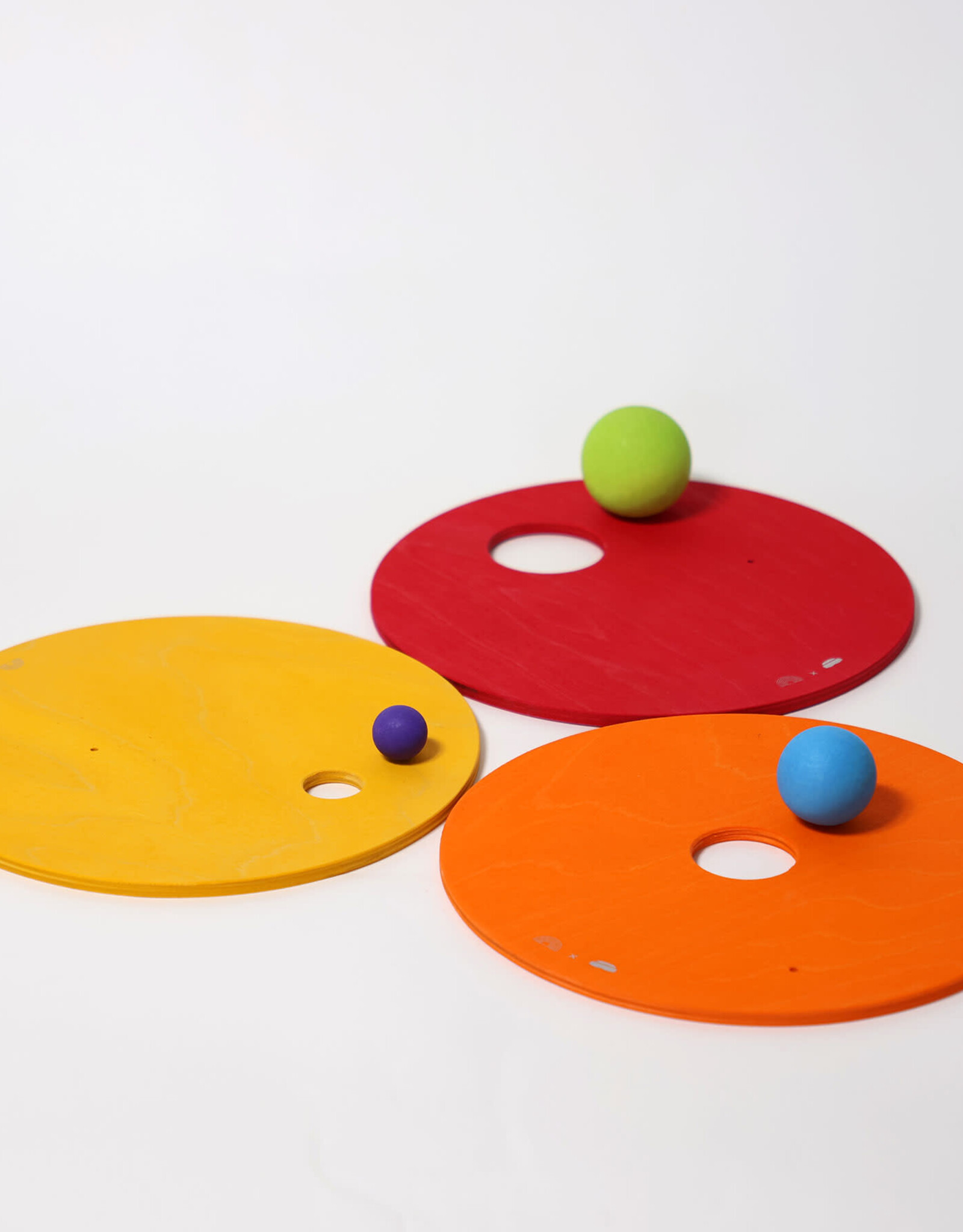 Grimm's GRIMM’S x Stapelstein® Rolling Discs Warm Classic