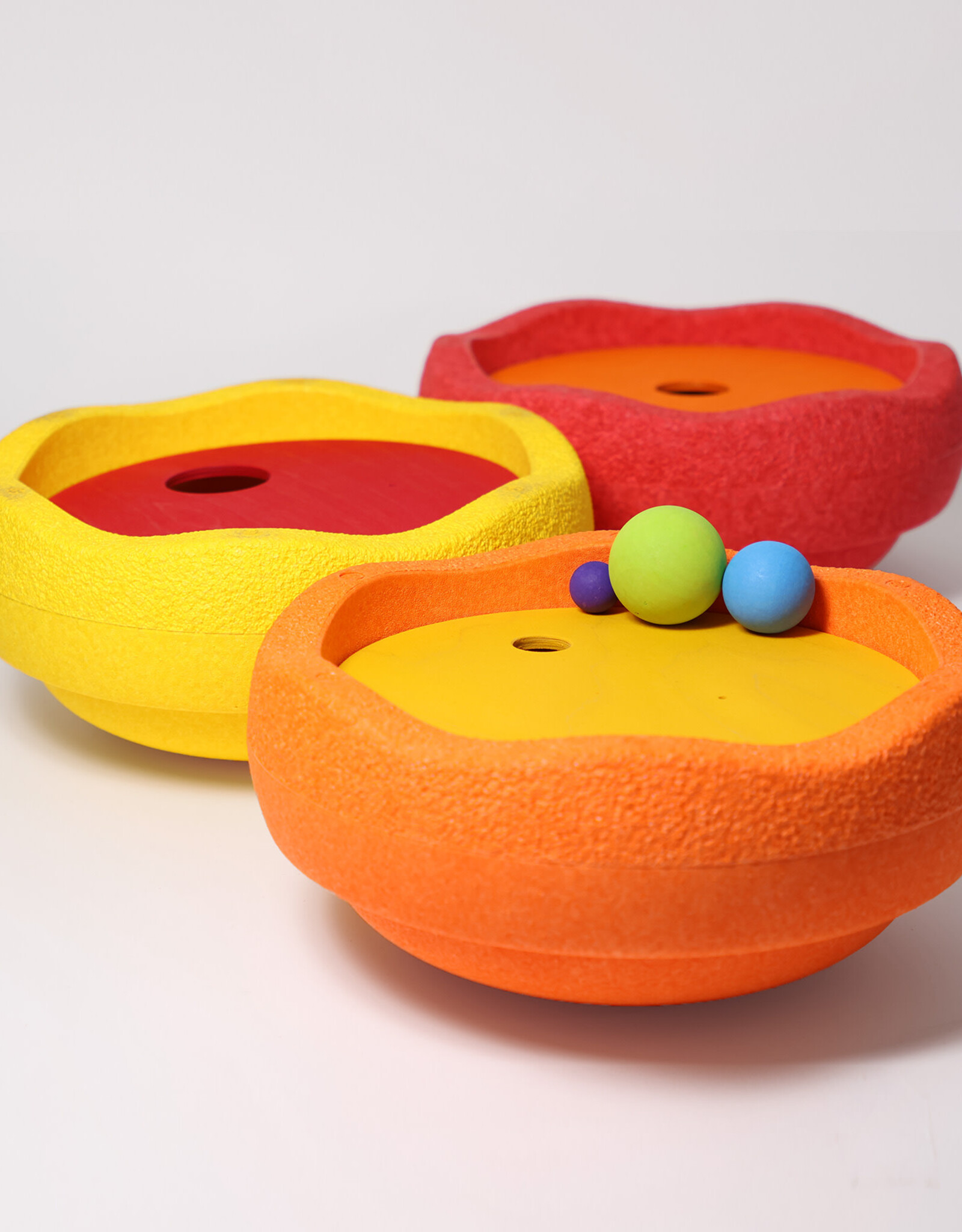 Grimm's GRIMM’S x Stapelstein® Rolling Discs Warm Classic