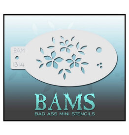 Bad Ass Sjabloon 1314 bloemetjes