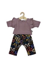 Hollie Broek en shirt lavender flowers