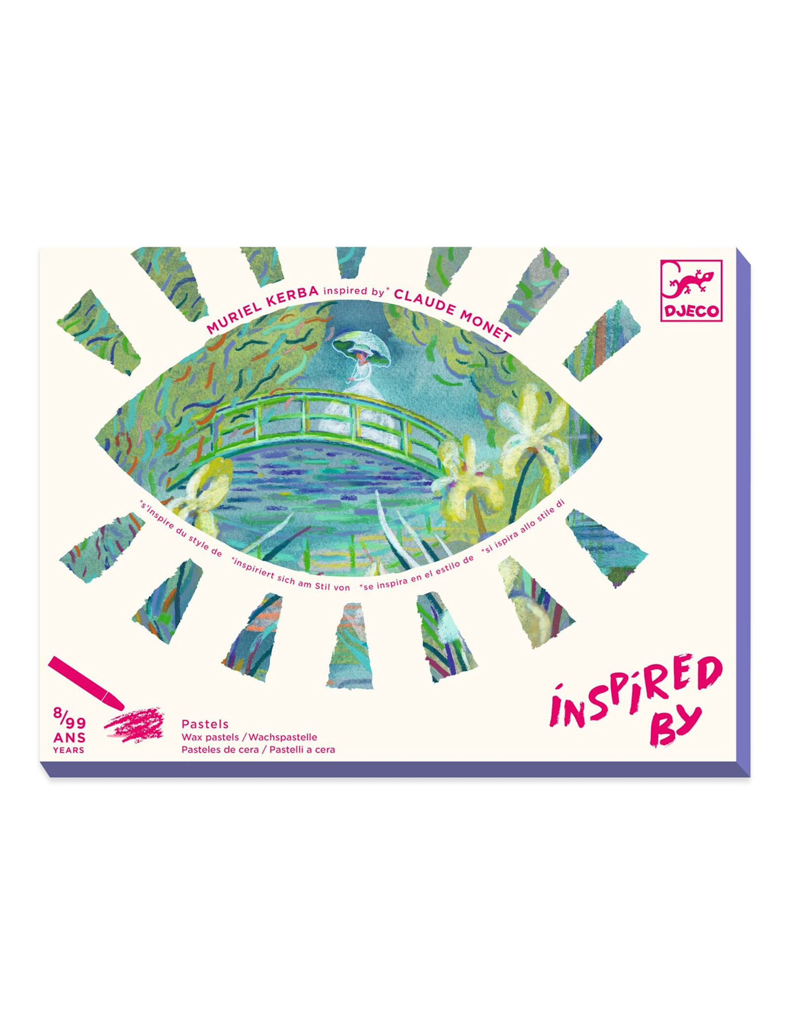 Djeco Inspired by Claude Monet - Op de vijver met waterlelies