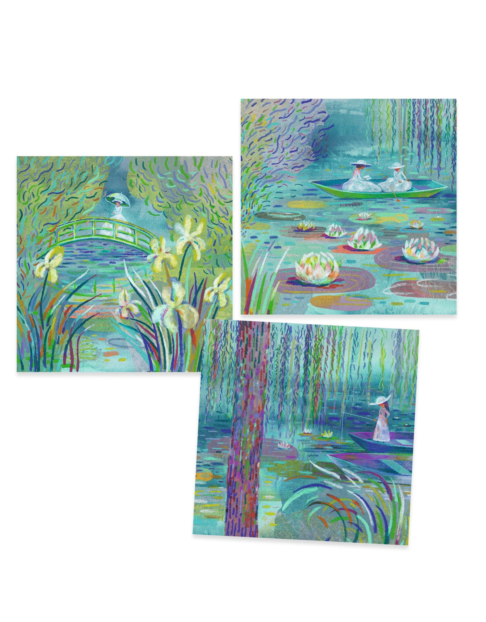 Djeco Inspired by Claude Monet - Op de vijver met waterlelies