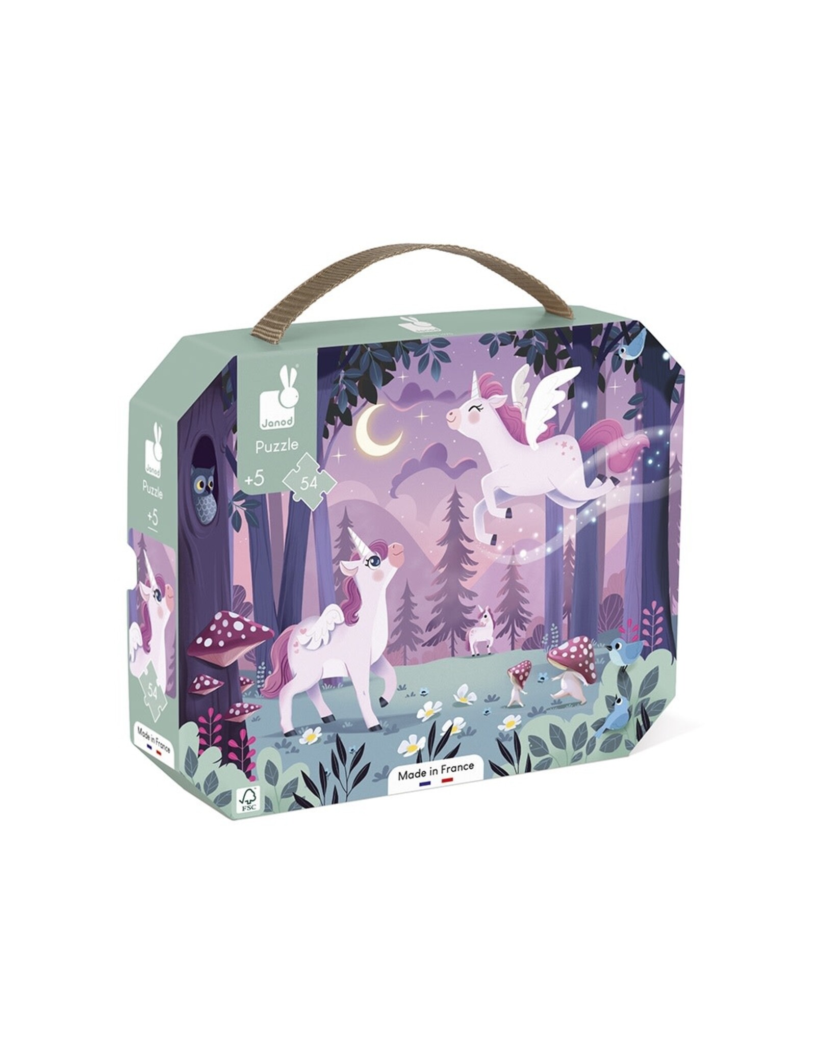 Janod Puzzel Eenhoorns 54st.