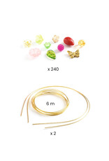 Djeco Kralenset Tiara Duo roze