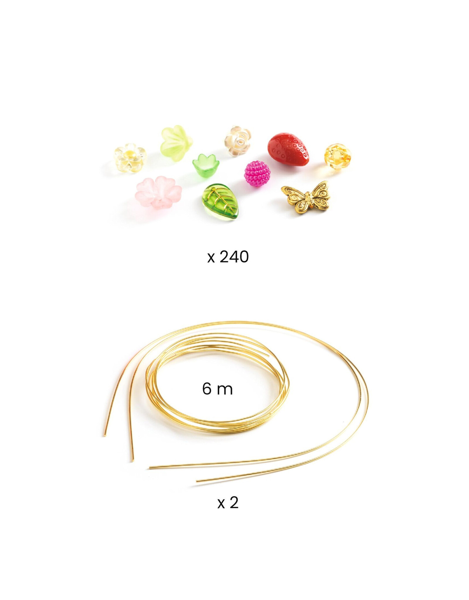Djeco Kralenset Tiara Duo