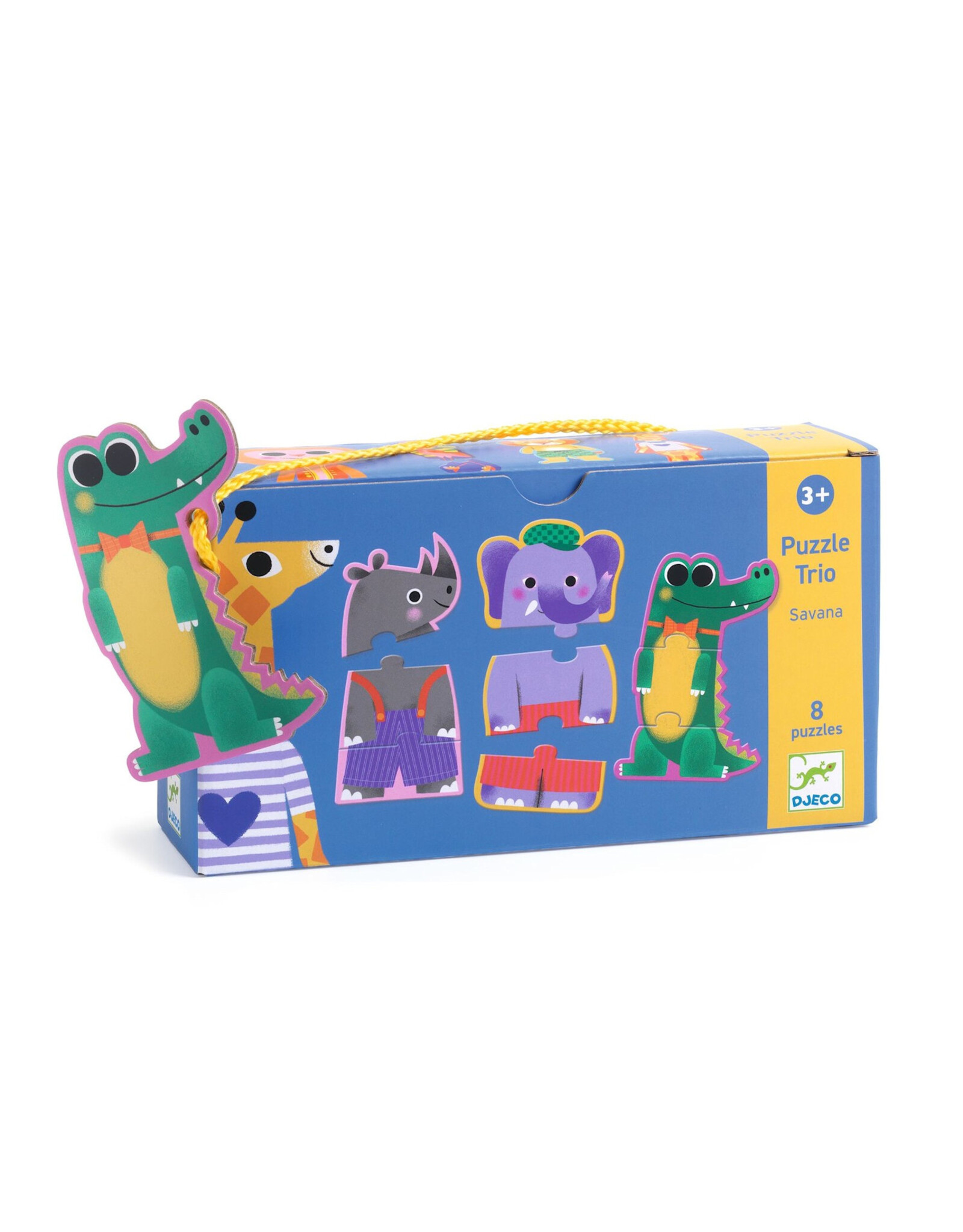 Djeco Puzzeltrio Savana
