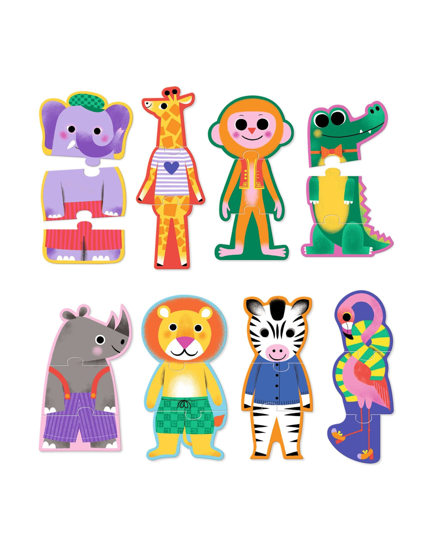 Djeco Puzzeltrio Savana