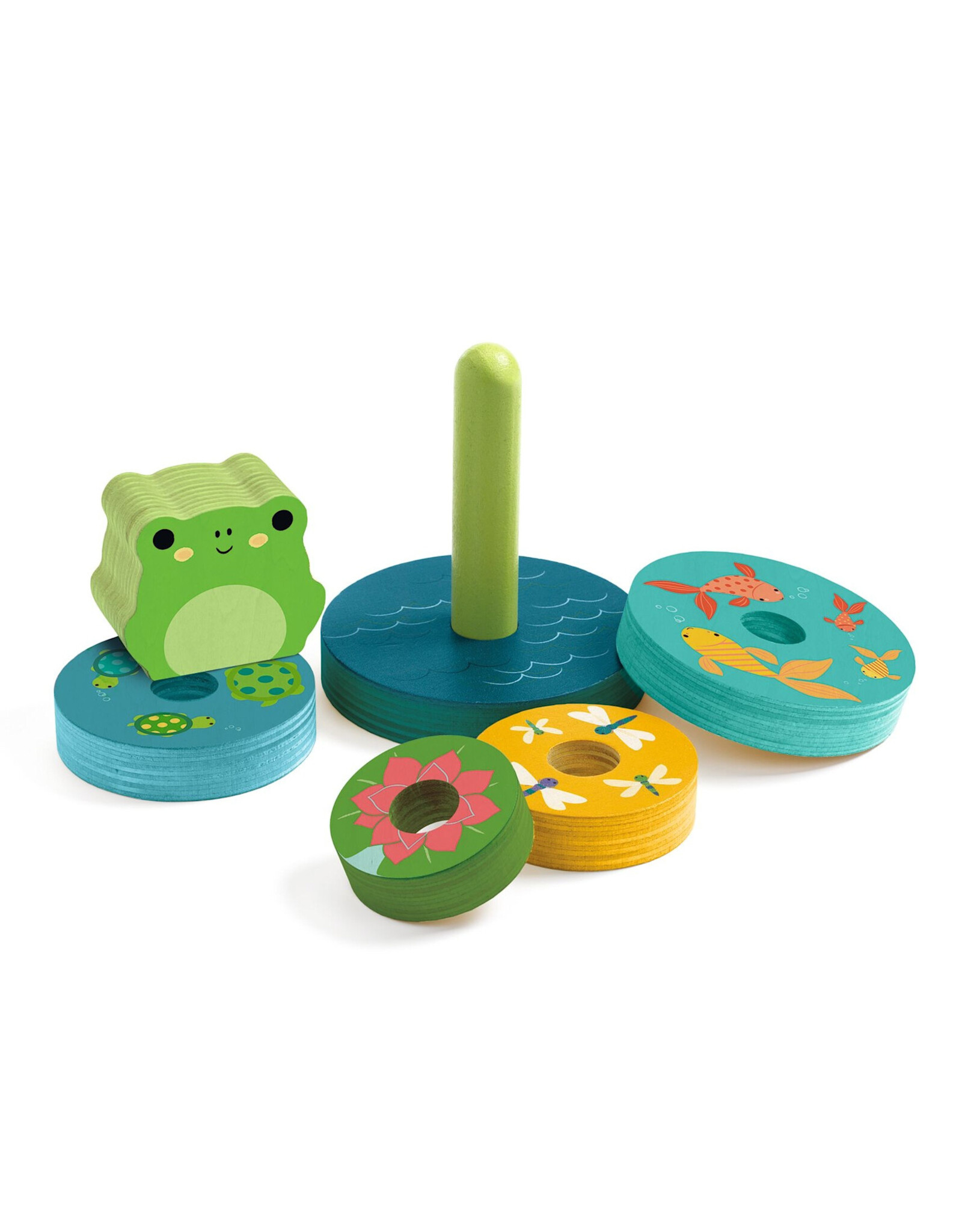 Djeco Puzz & Stack Rainbow