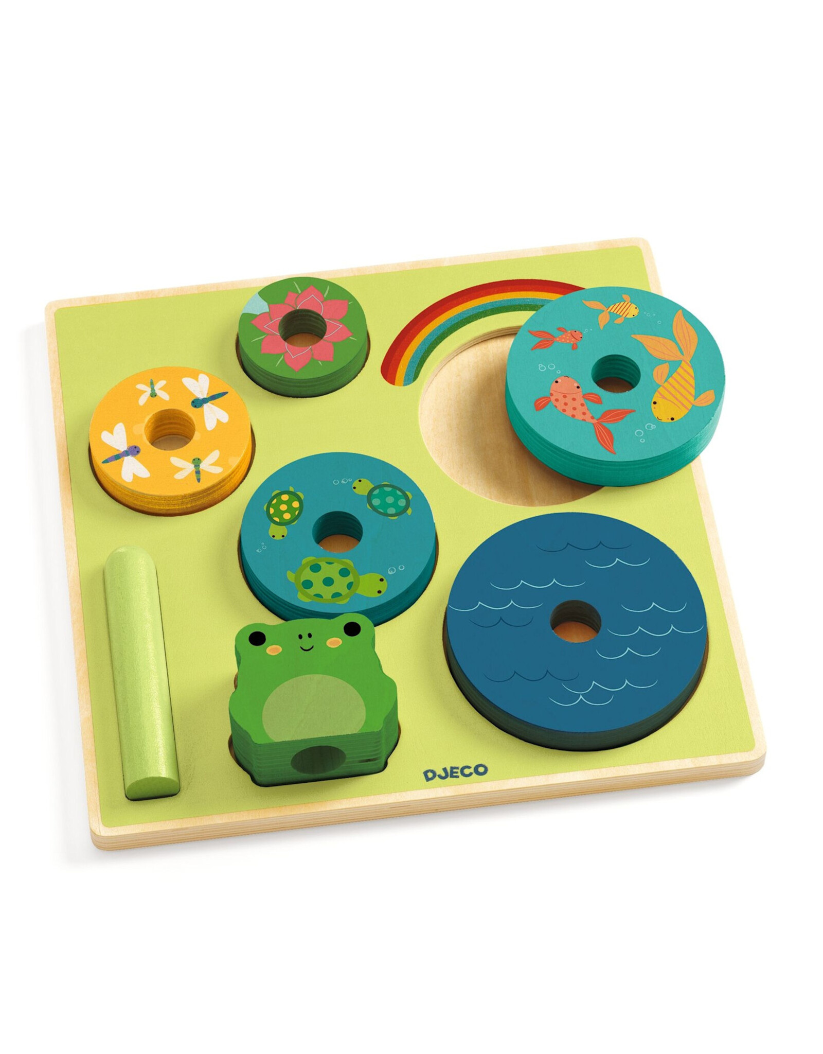 Djeco Puzz & Stack Rainbow
