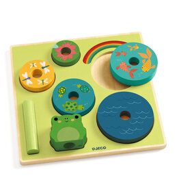 Djeco Puzz & Stack Rainbow