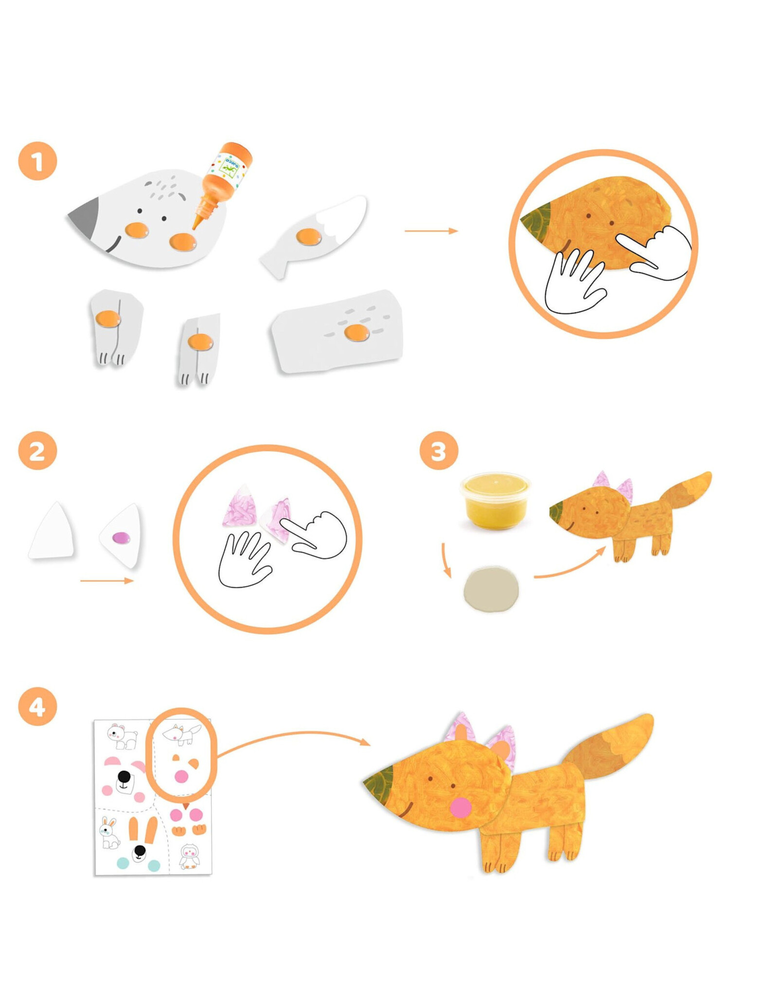 Djeco Vingerverf Kliederen