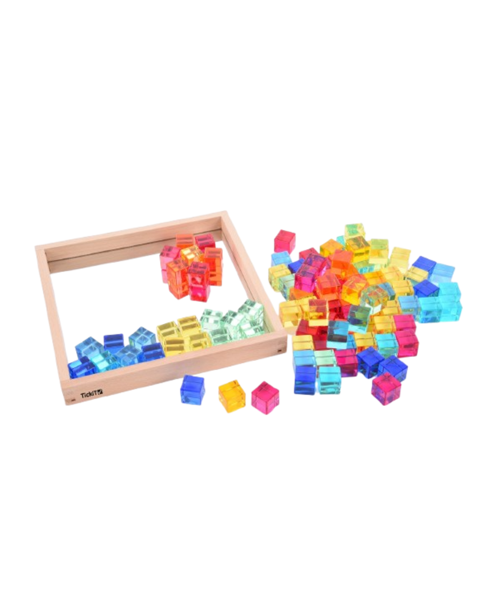 TickiT Gem Cube Mirror Tray