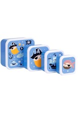 A Little Lovely Company Snackbox set Pirates