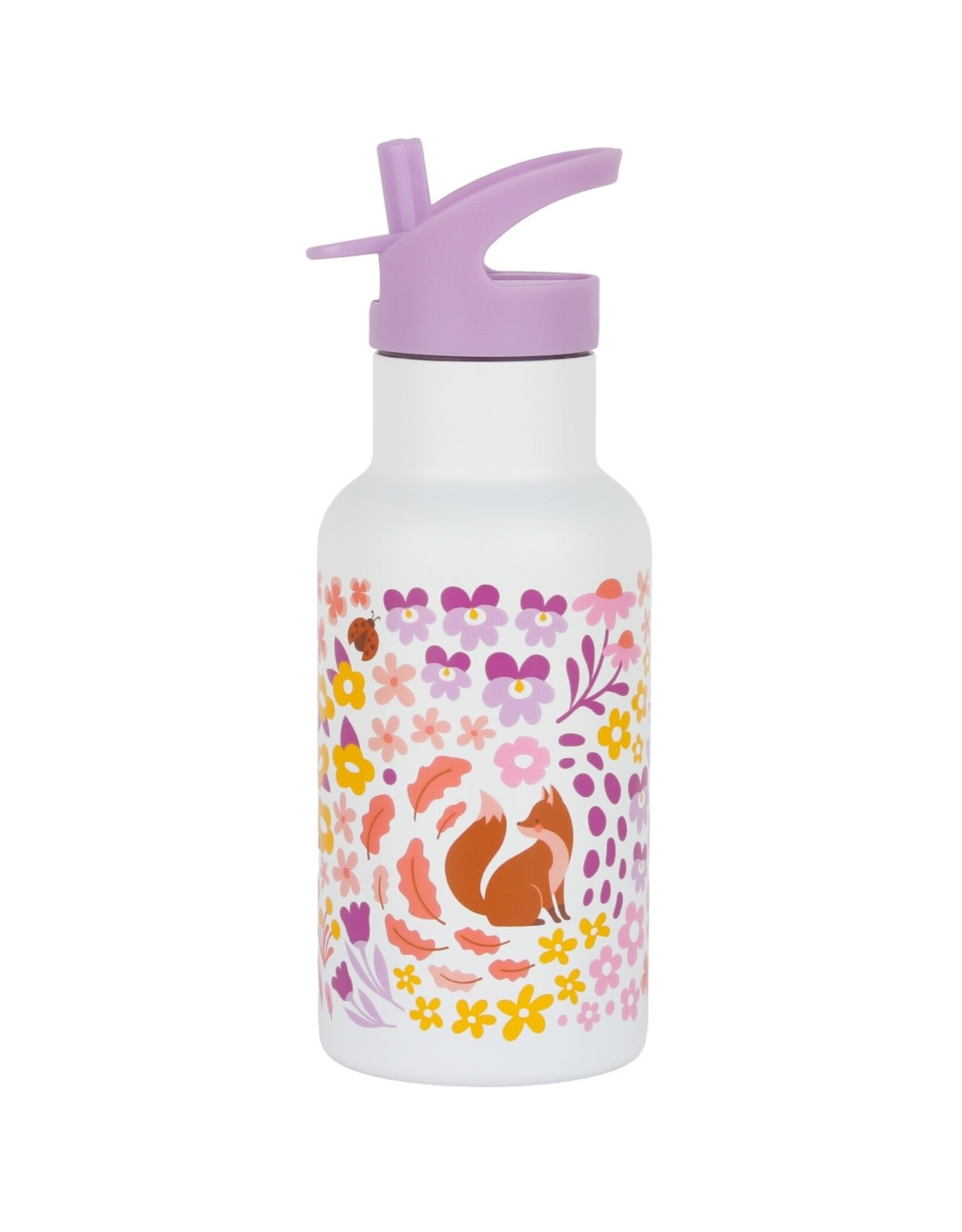 A Little Lovely Company Drinkfles RVS Flower Garden