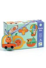 Djeco Puzzelduo Voertuigen