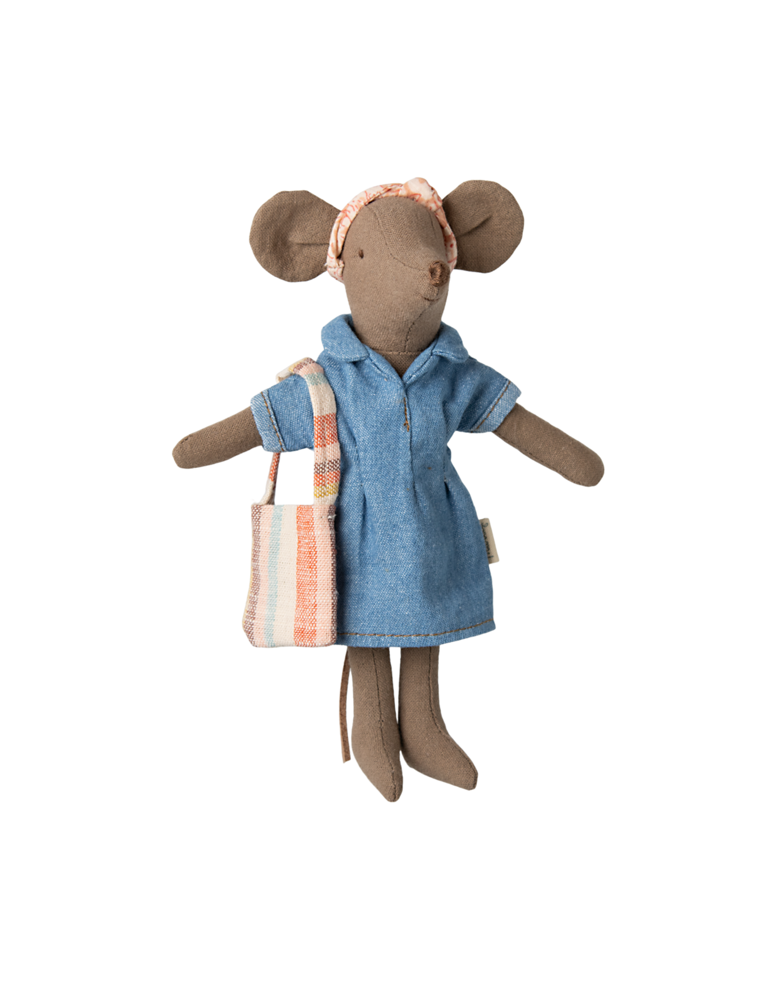 Maileg Kledingsetje Jeansjurk en tas Mama Muis