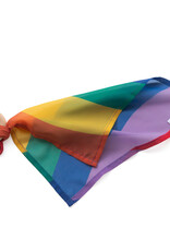 Little Botanic Label Playcycle speeldoek 30cm met ring waves regenboog