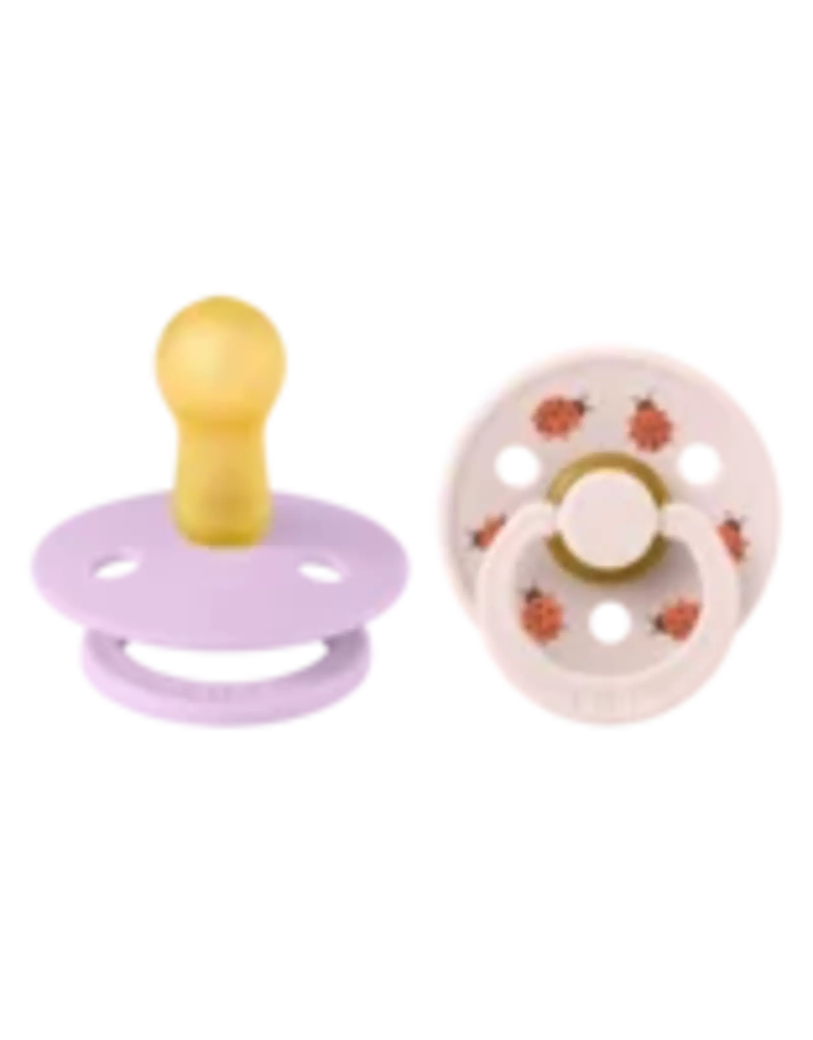 BIBS Fopspeen set BIBS Studio Colour Ladybug Violet Sky Mix