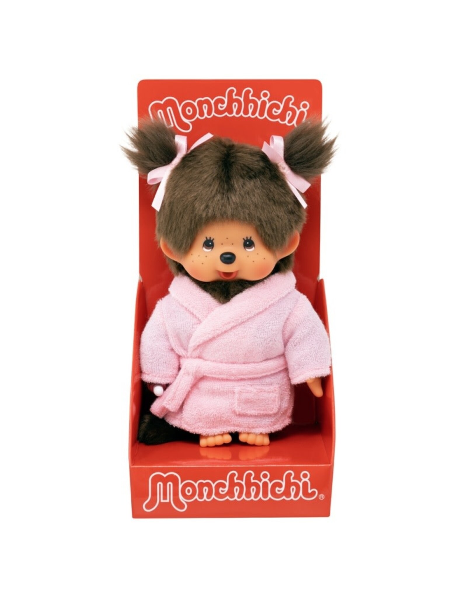 Monchhichi Monchhichi meisje met badjas