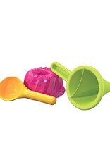 Zandset tulband en trechter