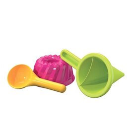 Zandset tulband en trechter