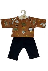 Hollie Broek met shirt Safari