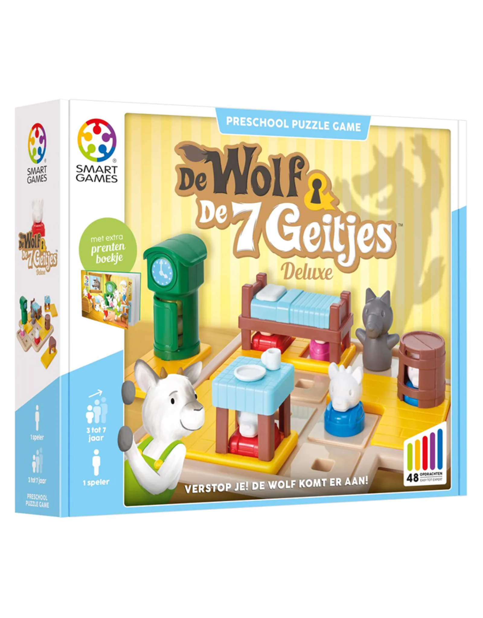 SmartGames De wolf en de 7 geitjes