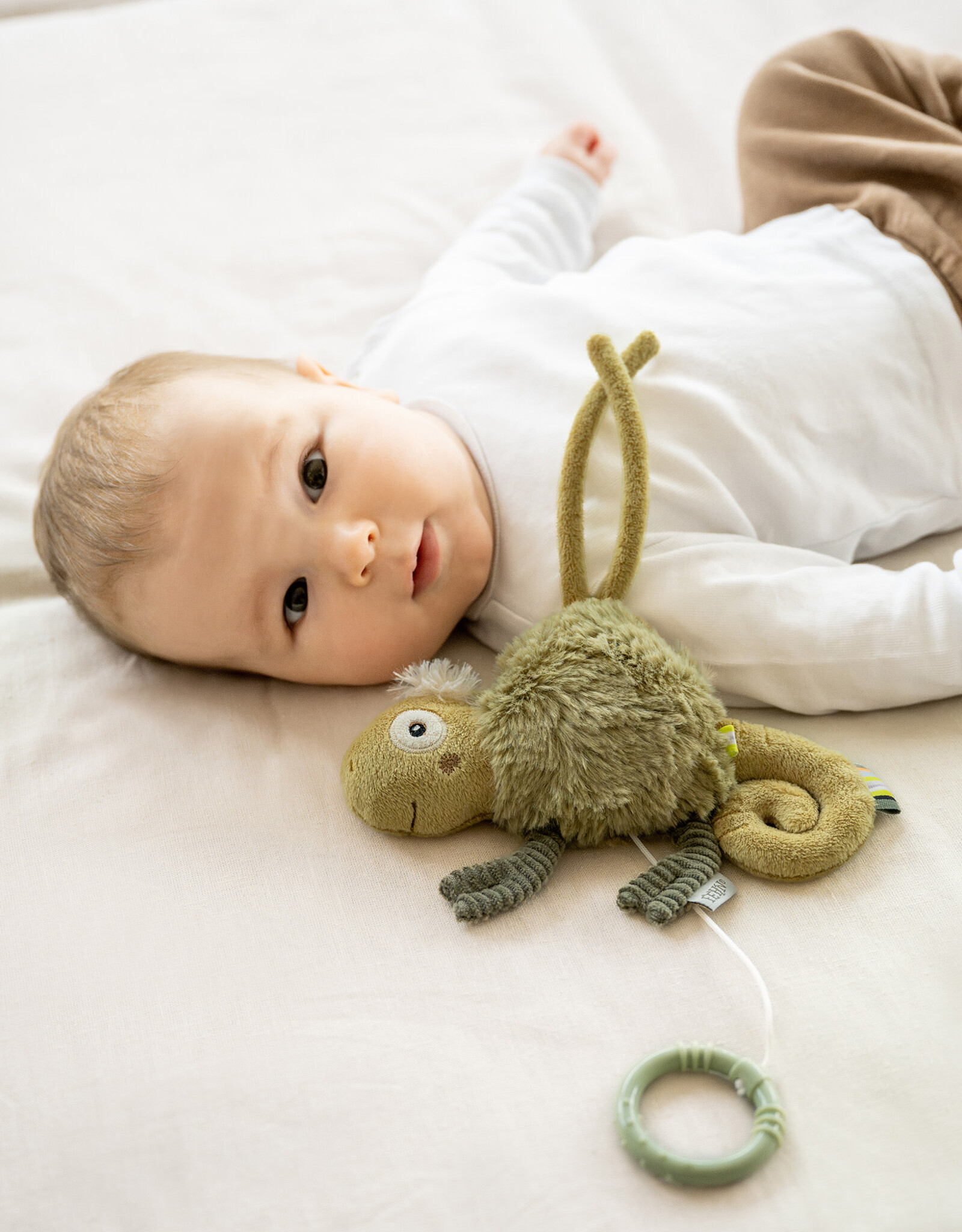Fehn Muziekknuffel Kameleon Crazy