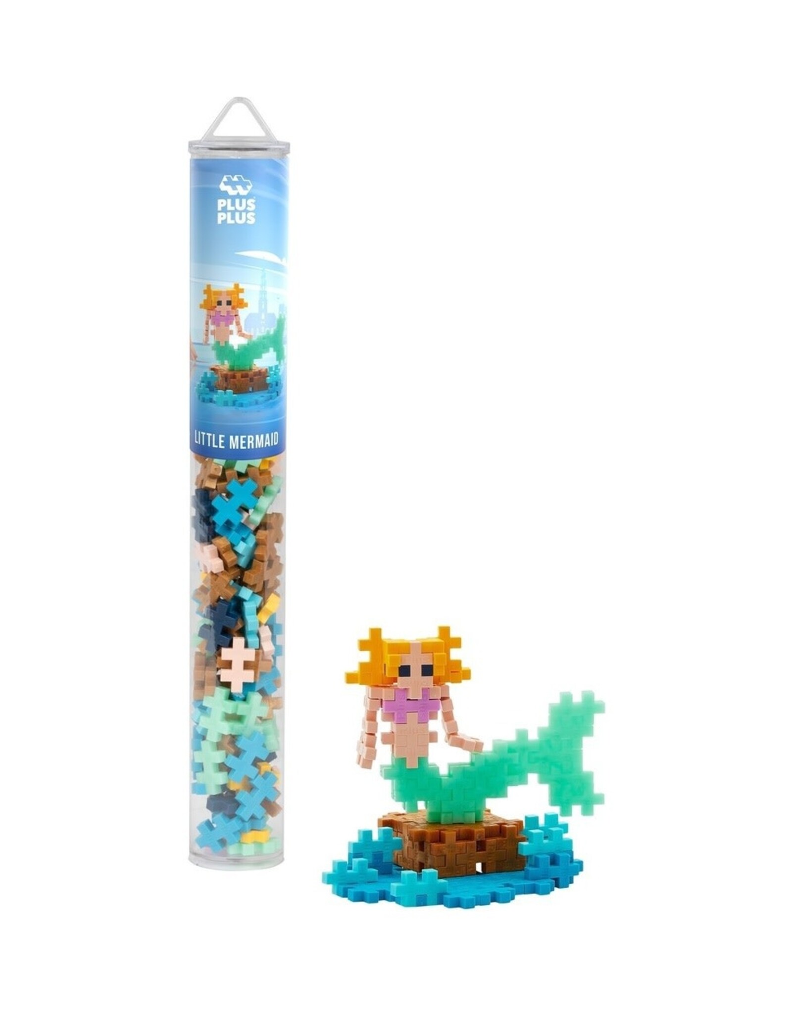 Plus-Plus Tube Zeemeermin 100st.