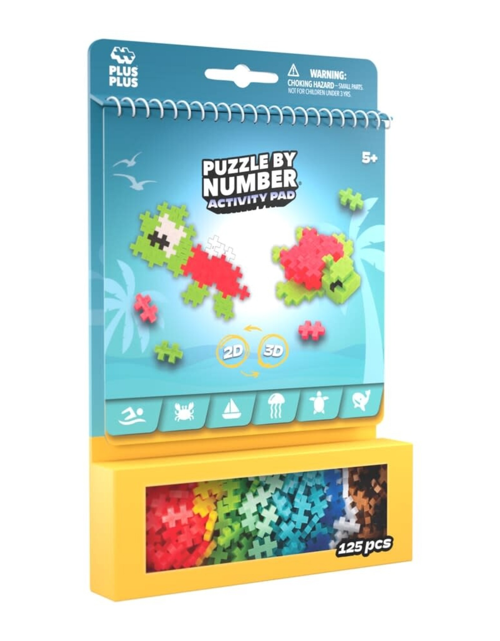 Plus-Plus Activity Pad Oceaan