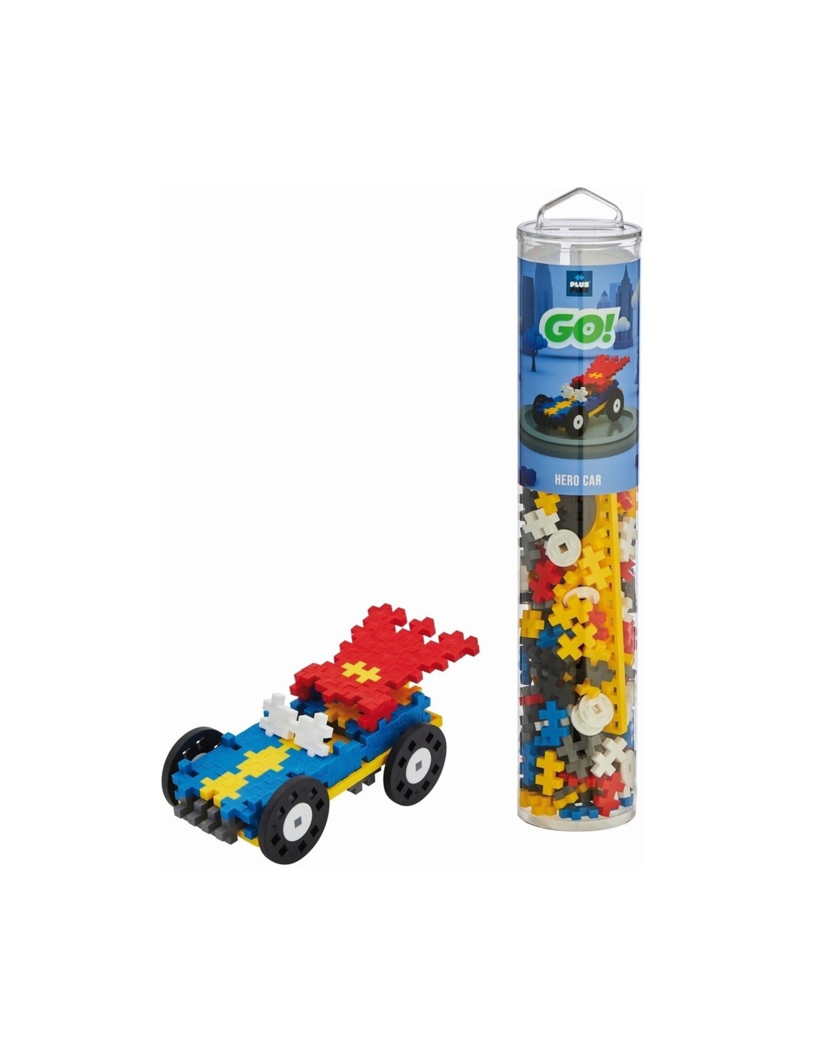 Plus-Plus Tube GO! Hero Car 200st.