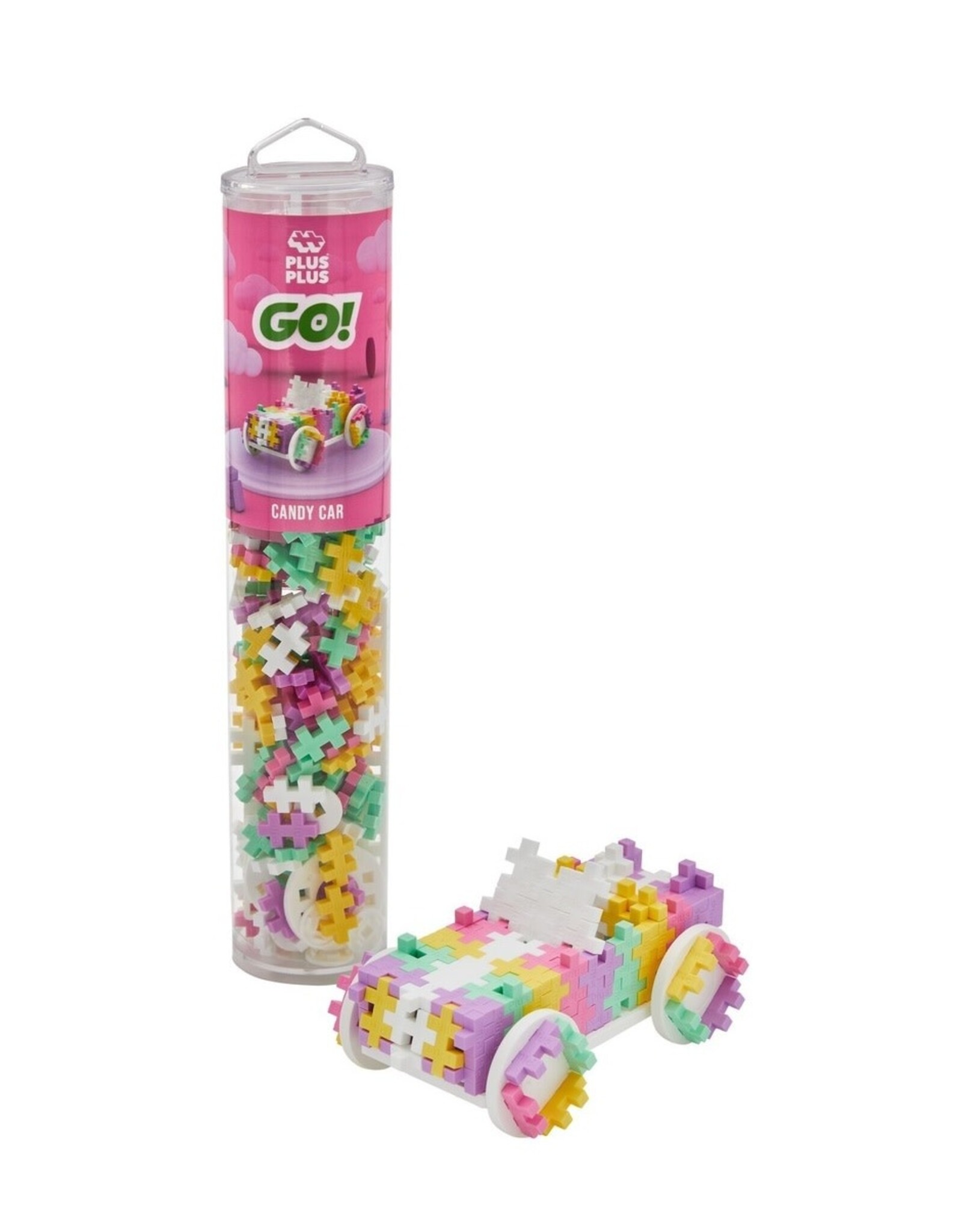 Plus-Plus Tube GO! Candy Car 200st.
