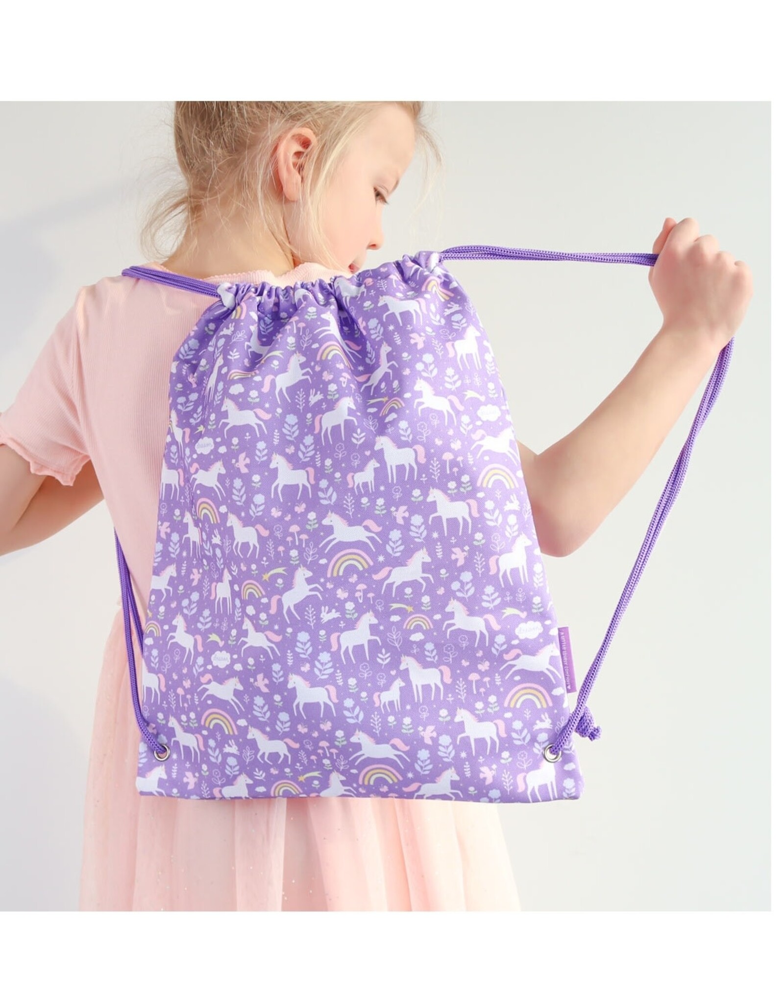 A Little Lovely Company Gymtas Unicorn Dreams